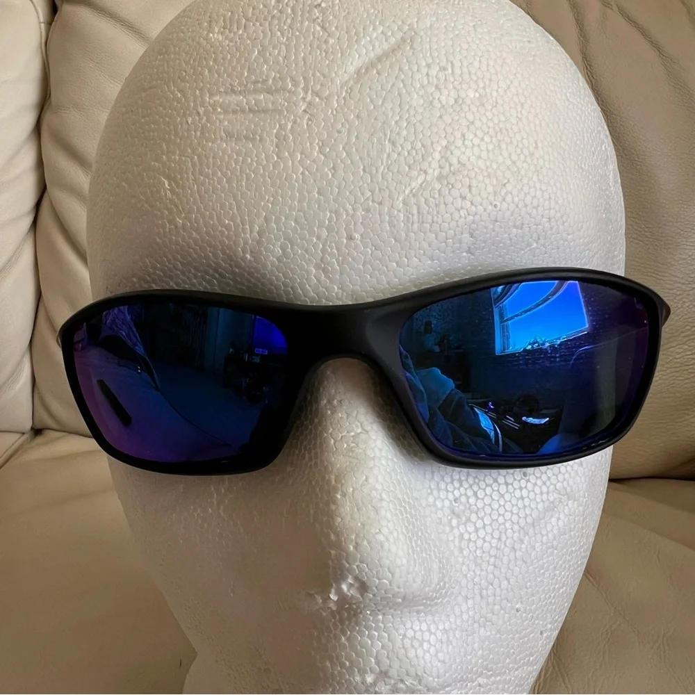 All Terrain Outfitters Polarized Black Sunglasses with Blue Lenses